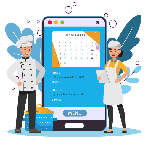 No problem cooking. software para Comedores de empresa